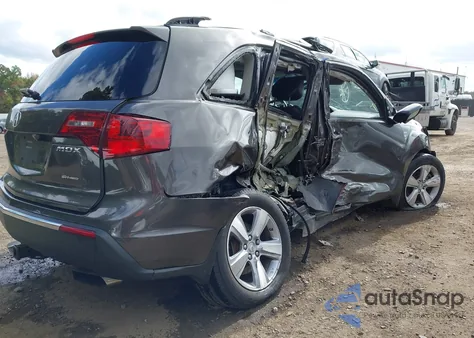 2012 Acura Mdx Technology Package из США, поврежденный, VIN 2HNYD2H38CH517798